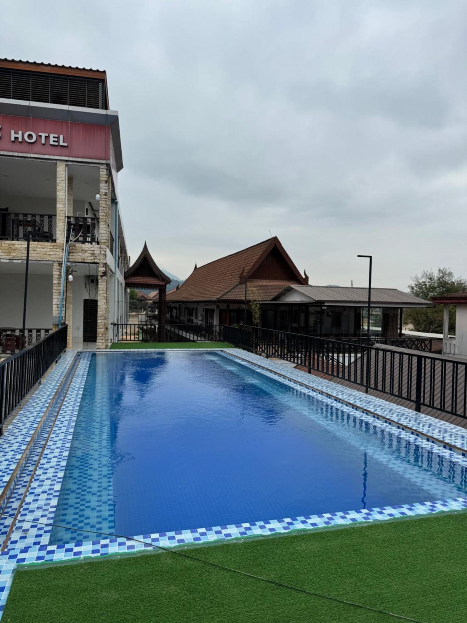 A P S Moutain View Hotel Ванг-Виенг Экстерьер фото